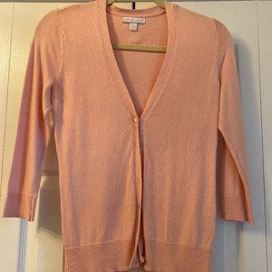 New York & Company Rose Pink Cardigan Size XS